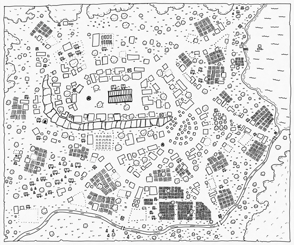 Town Drawing